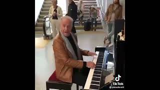 Stan Urban plays Jerry Lee Lewis - Public pianos makes the day way better