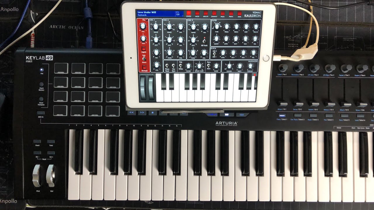 KAULDRON Synthesizer By Yonac - Let’s Play - iPad Live Demo