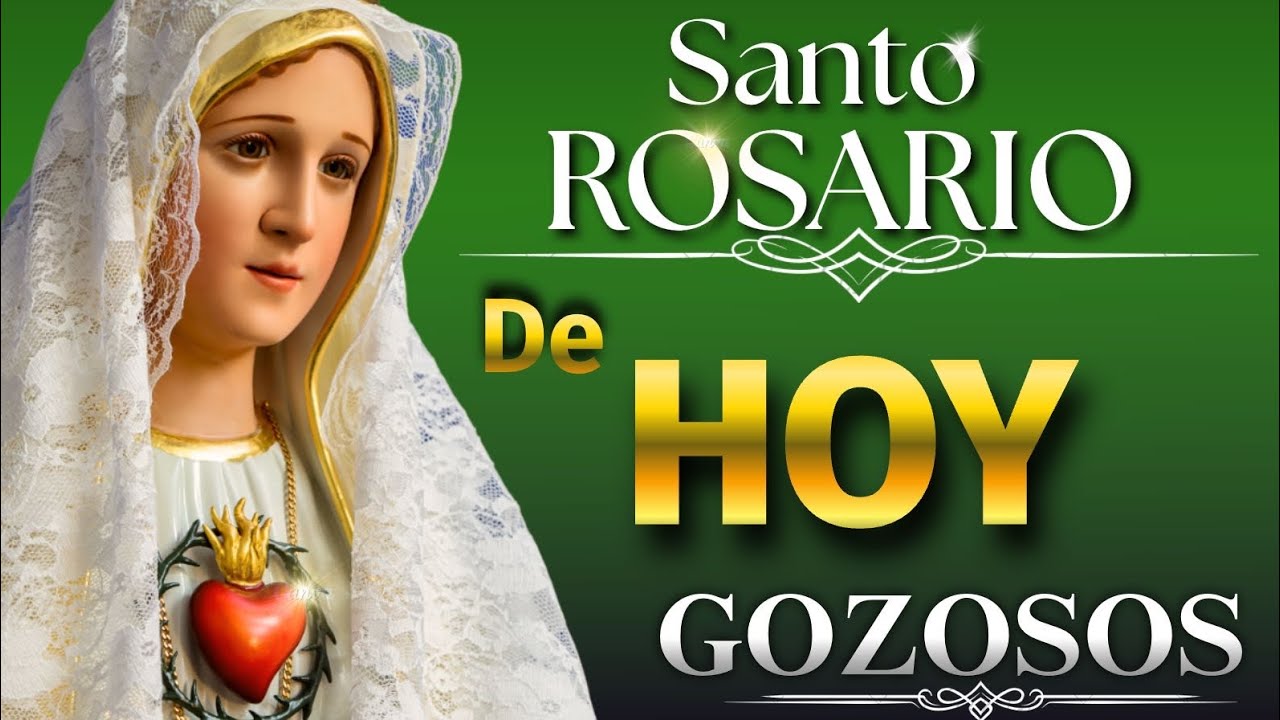 Rosario de HOY​🌹​Misterios GOZOSOS​🌹​