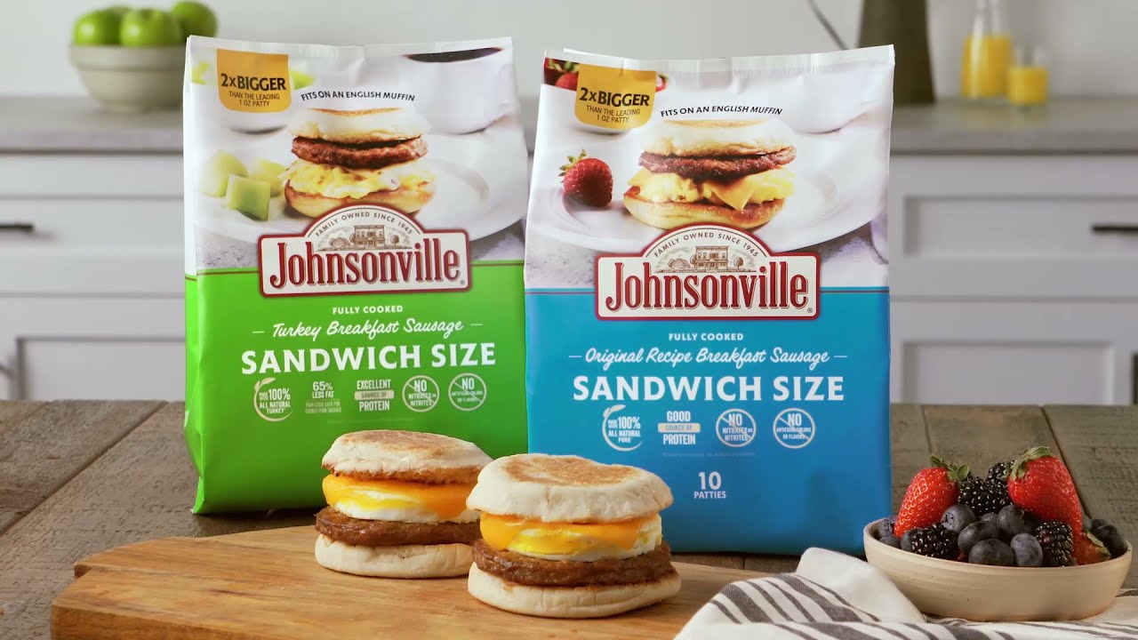 Johnsonville Frozen Breakfast Sausage YouTube