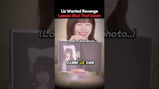 Liz Tried To Get Revenge… but It Was a Bad Idea 😂 #ive #kpop #kpopidol