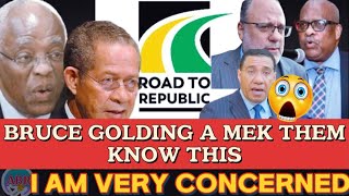 Bruce Golding is Very Concerned with Andrew Handling of the Constitution Reform🇯🇲✴️❇️😱