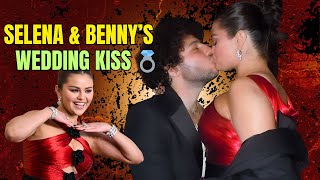 💥 Selena Gomez & Benny Blanco Share WEDDING Kiss! Are They Married?! 💍🔥