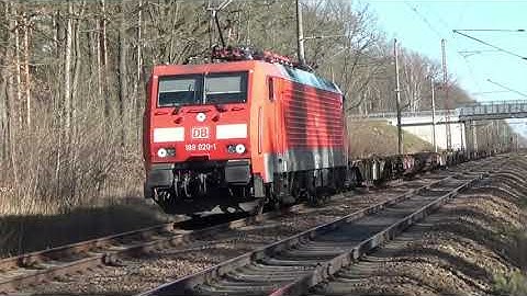 Powerful Horn of DB 189 020 1 Freight train #macro #db #189 #trainspotting
