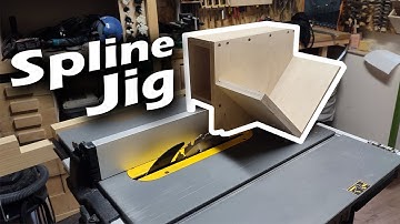 Making a frame Spline Jig for my DEWALT DWE7492 #tablesaw