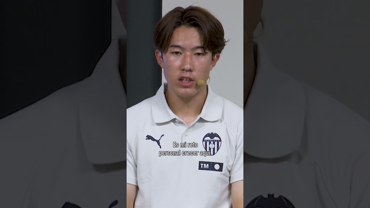 💬 Ryunosuke Sato: “Venir al Valencia CF era mi deseo”