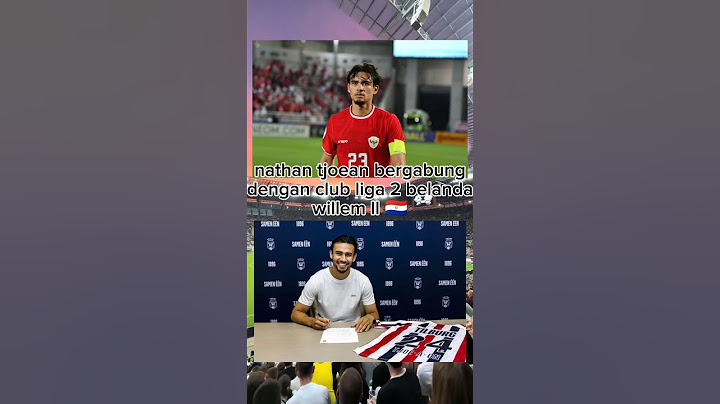 NATHAN TJOAON PUNGGAWA TIMNAS INDONESIA RESMI BERMAIN DI LIGA 2 BELANDA # #football #timnasindonesia