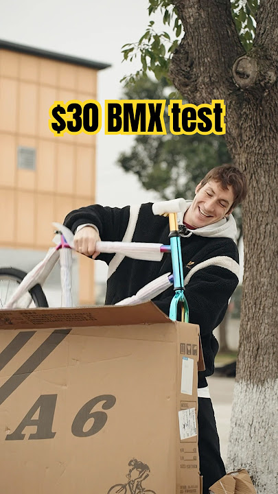 Cheapest BMX ever!  $30 BMX from China