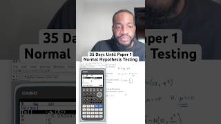 Day 35: Normal Hypothesis Testing | 100 Days Until Paper 1