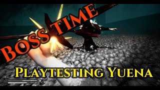 Playtesting First Boss
