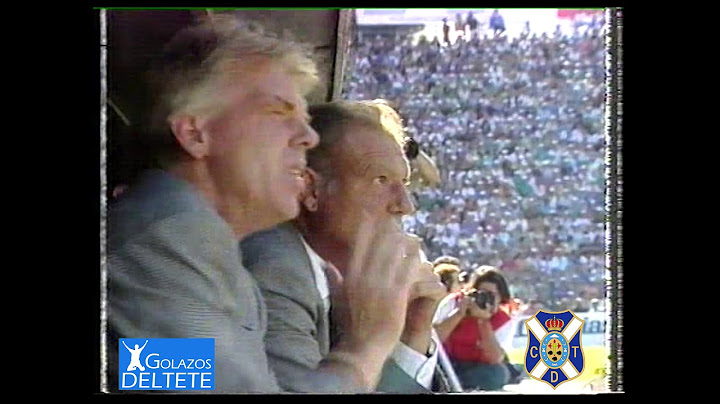 1991-92 J38 C.D.Tenerife-Real Madrid (3-2) Final de liga