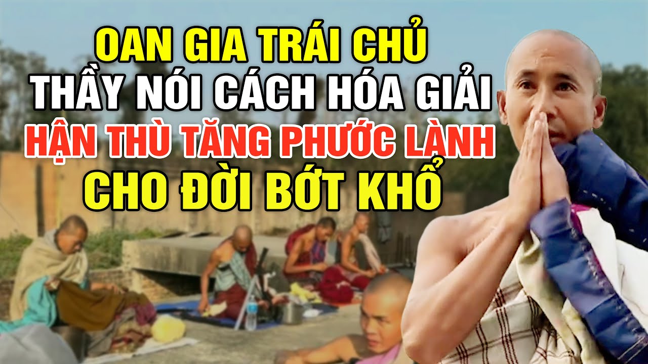 Oan Gia Trái Chủ Thầy Minh Tuệ Nói Cách Để Hóa Giải Hận Thù, Tăng Phước Lành Cho Đời Bớt Khổ