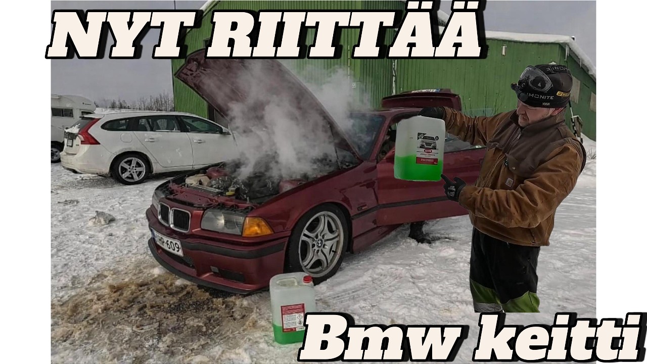 Juuri kun kaikki oli kunnossa… BMW keitti😵