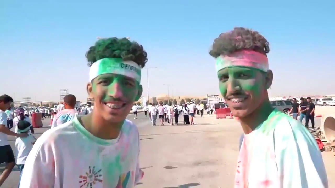 موسم الرياض أكثر من 20 ألف متسابق شارك في سباق الألوان المدينة