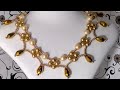 Kolay kolye yapımı * Колье из бусин,очень лёгкий способ * Easy beaded necklace *