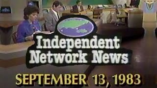 INN - Independent Network News - WGN Channel 9 (Complete Broadcast, 9/14/1983) 📺
