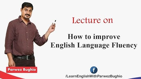 Learn to Speak English Fluently and Confidently