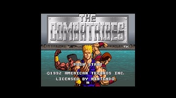 The Combatribes (SNES 60Hz / US) - Intro / Attract Mode