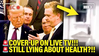 SICKLY Trump gets CAUGHT on VIRAL WHITE HOUSE VIDEO