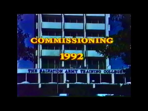 The Salvation Army - Commissioning Australia Southern Territory 1992