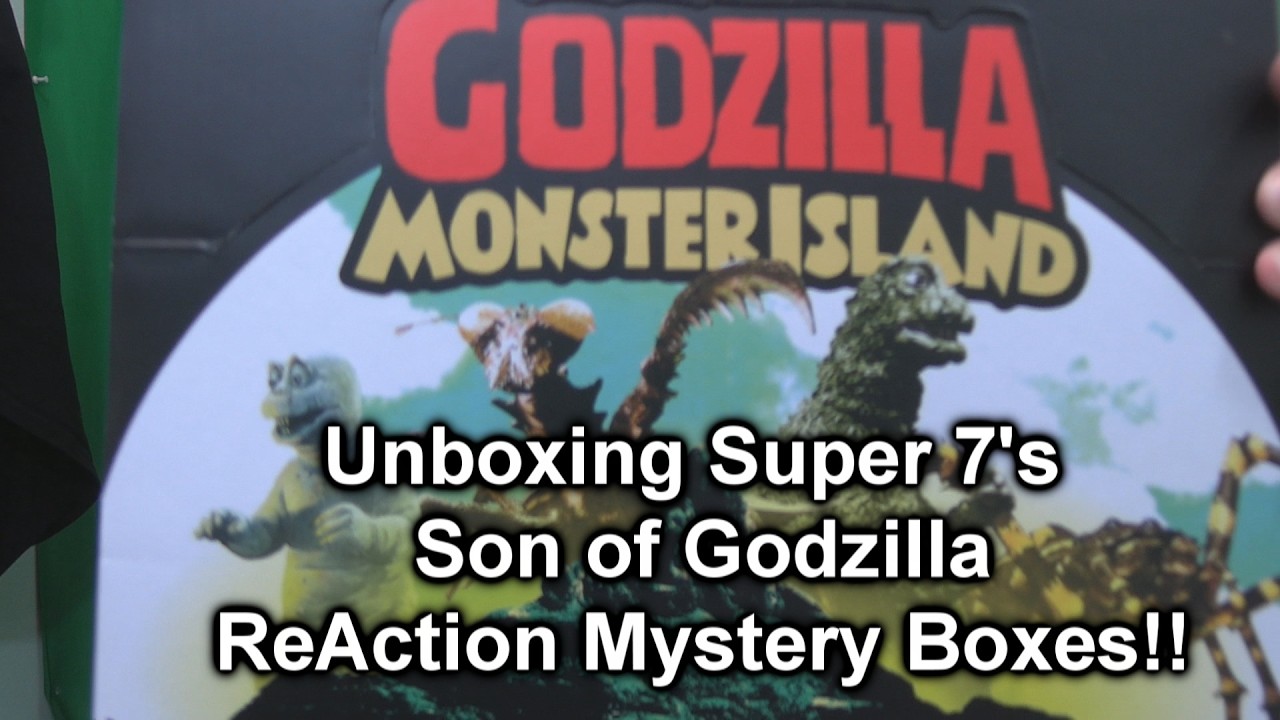 怪空の大冒険 Complete Box7枚組 Unboxing Super 7's, Godzilla Monster Island: Son of Godzilla