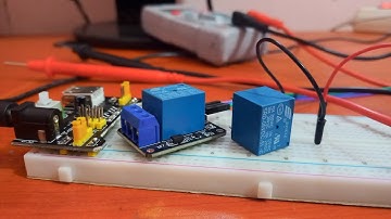 comment utiliser un module relais 5v.