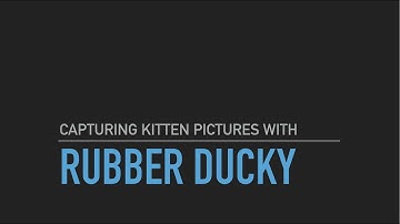 Rubber Ducky macOS demo