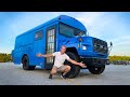 I turned a bus into a luxury tiny home