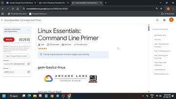 Linux Essentials: Command Line Primer #gem-basics-linux