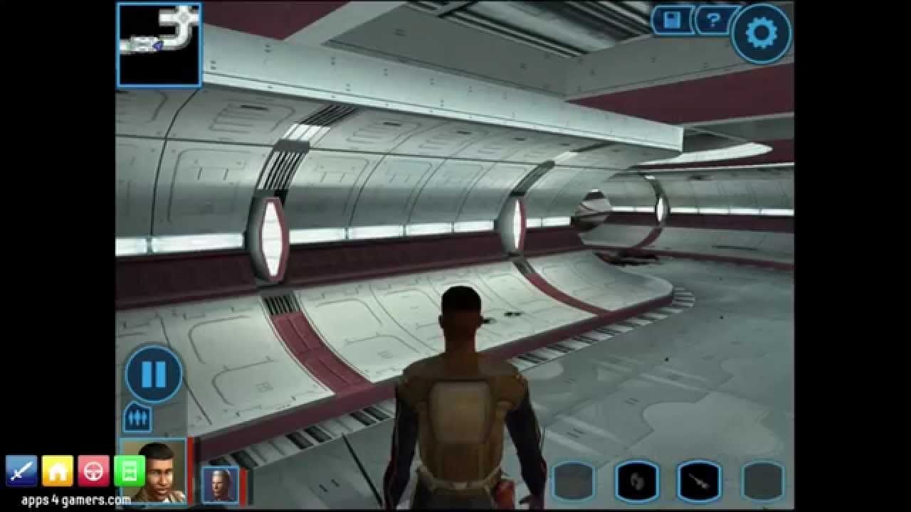 Star Wars: Knights of the old Republic HD (iOS) Gameplay