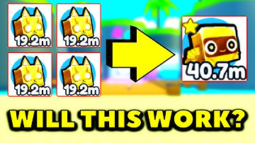 CAN I GET GOLDEN ROBOT IF I FUSE 4 GOLDEN CYBER FOX? | FUSING METHOD | PET SIMULATOR X