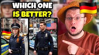 German Reacts to American Police vs German Police (I Didn’t Expect THIS!)