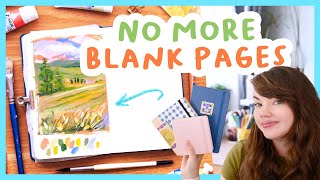 The secret to filling your sketchbook 🔓 6 ways to get creative ✨