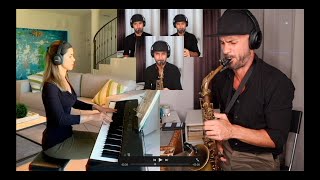 Video thumbnail of "Queen’s Bohemian Rhapsody (Sax cover by Pablo and Mariana Tani)"