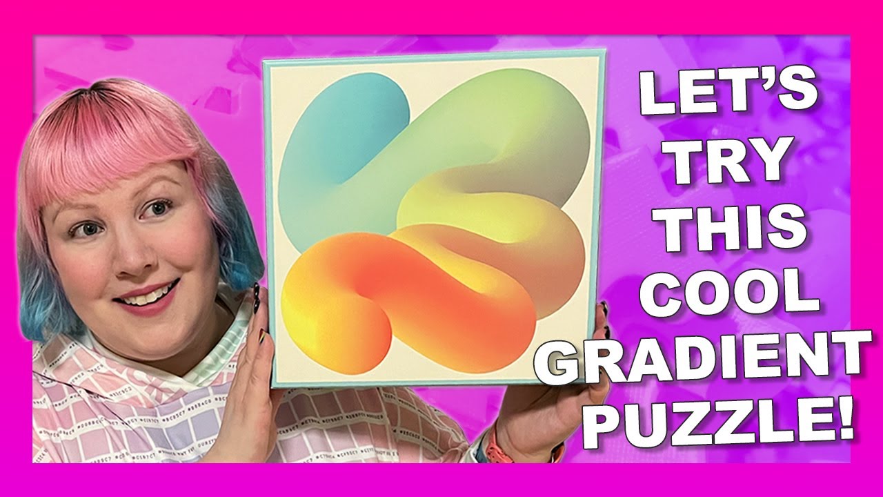 Doing the Fade gradient puzzle by Four Point Puzzles!