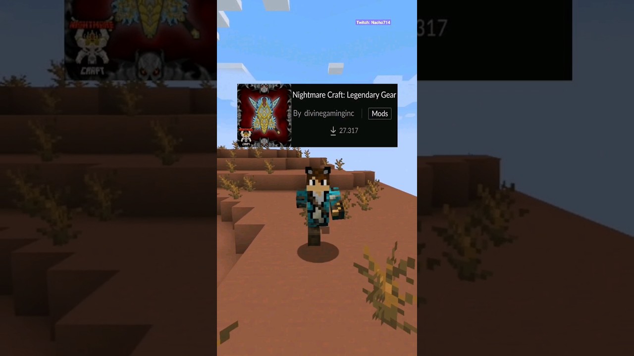 Mod para Tener Nuevas Armas y Armaduras en Minecraft 