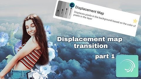 Stretch transition on Alight Motion | Displacement map transition pt. 1