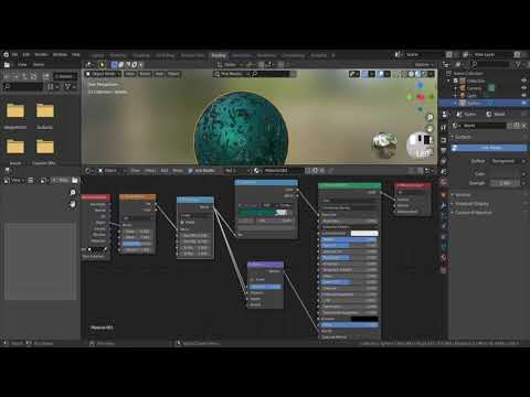 Procedural Scratches in Blender | Scratched Metal In Blender | Small ...