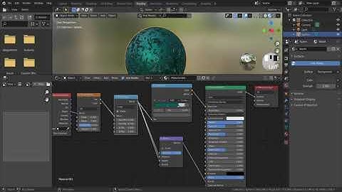 Procedural Scratches in Blender | Scratched Metal In Blender | Small Scratches Nodes