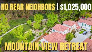 PENDING in Rancho Santa Margarita, CA | Private Greenbelt Retreat with Mountain Views