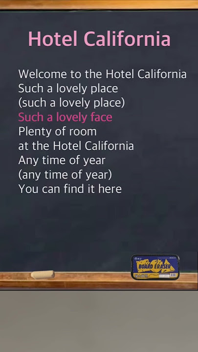 Hotel California | Eagles