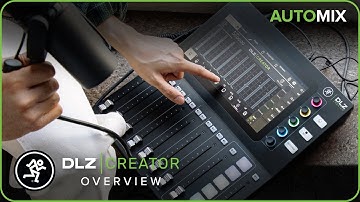 Mackie DLZ Creator - Managing Four Mics at Once With AutoMix