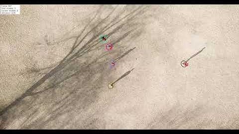 Multiple Target Tracking on SE2 from moving camera with people walking