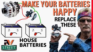 RV Alternator IS NOT Charging House Batteries • The FIX