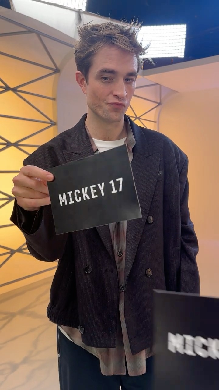 This Mickey is 'mild' Mickey. ☺️ Get tickets now for #Mickey17 - only in theaters March 7.