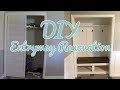 DIY Entryway Closet Makeover Time-lapse