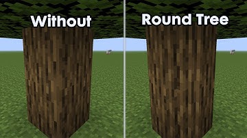 Round tree VS Without Minecraft