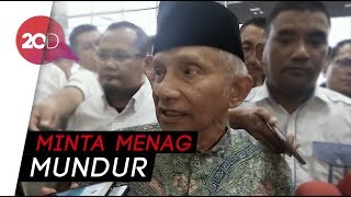 Amien Rais Kritik Keras Daftar 200 Mubalig Rekomendasi Kemenag