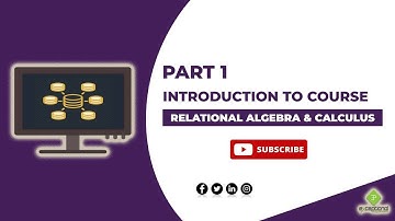 Relational algebra in dbms and relational calculus in dbms tutorials complete course Part 1/32