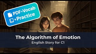 English Story (C1) - 🤖 The Algorithm of Emotion | FREE PDF + Vocabulary + Exercises Inside!